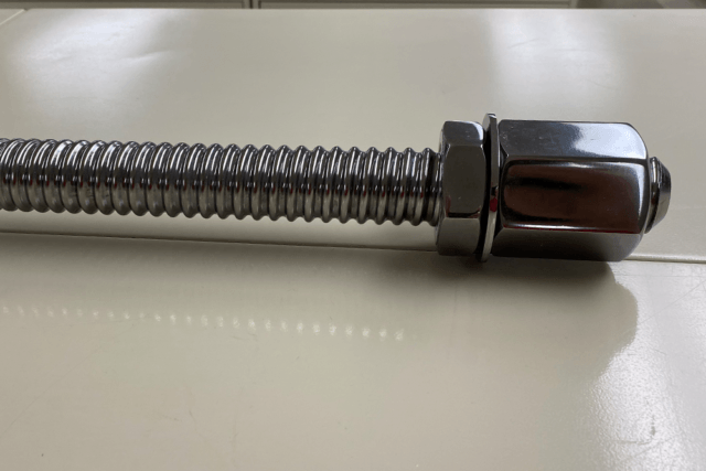 Threaded rod manufactured in the USA by Dyson Corporation.